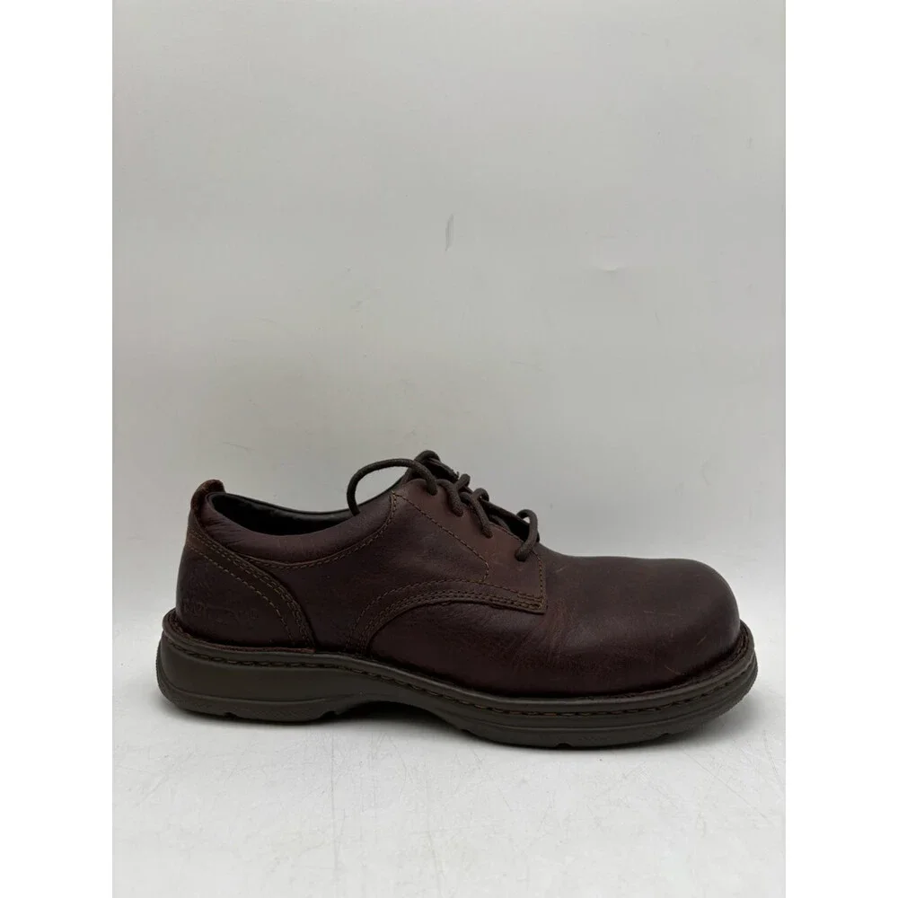 Carolina CA5560 Men's NEW Aluminum-Toe Oxford Shoe Brown Multiple Sizes